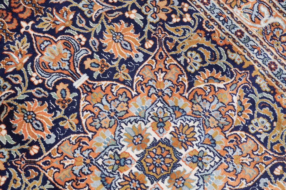 Kaschmir Teppich aus merzerisierter Baumwolle | 154 cm x 97 cm | Nr. Z-4629