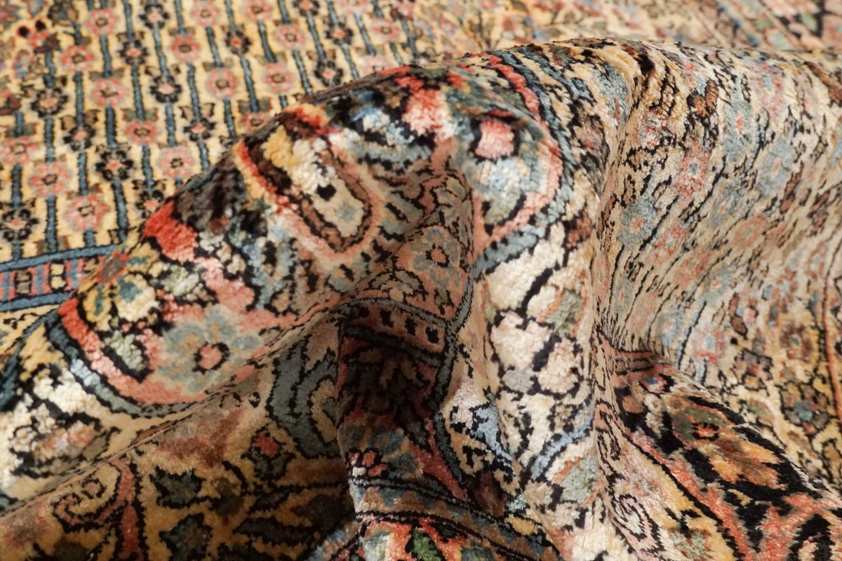 Kaschmir Teppich aus reiner Seide | 195 cm x 118 cm | Nr. Z-4640