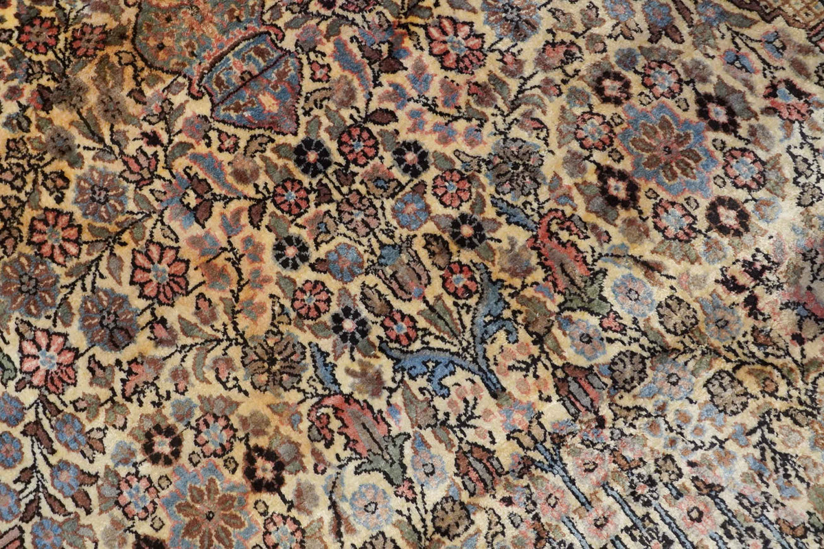 Kaschmir Teppich aus reiner Seide | 195 cm x 118 cm | Nr. Z-4640
