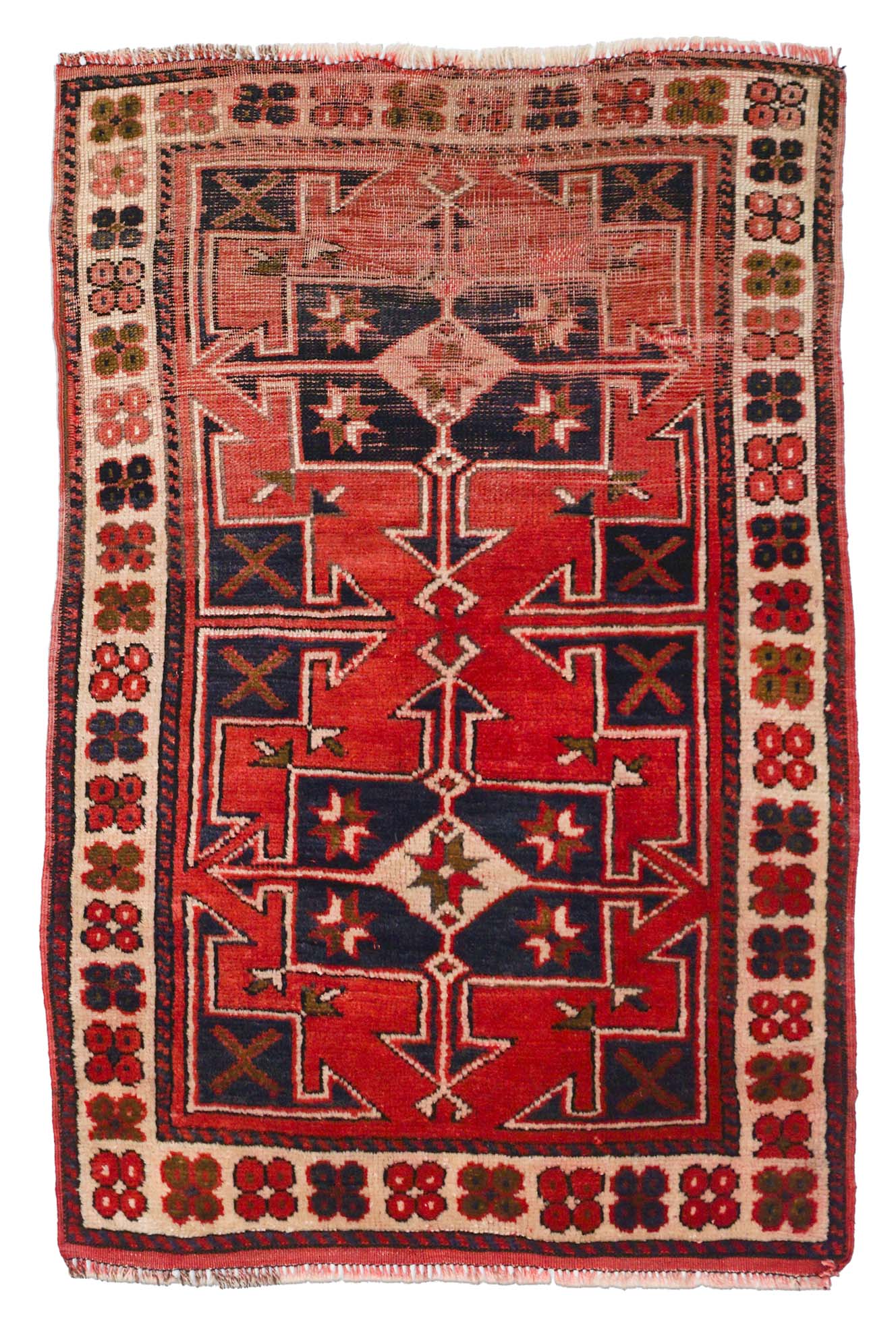 Antiker Kazak | 123 cm x 82 cm | Nr. Z-711