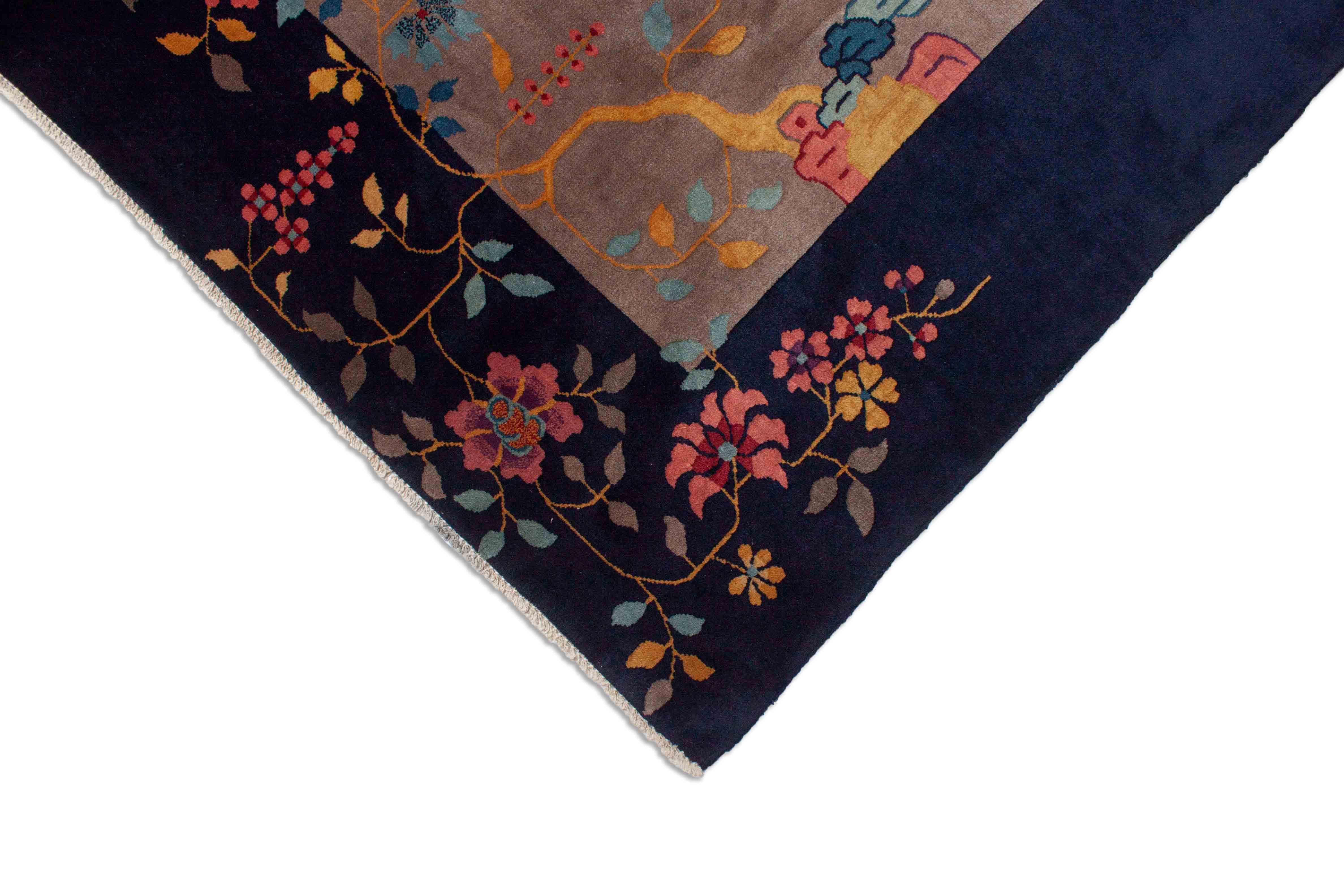Antiker US Import China Teppich | 352 cm x 265 cm | Nr. 10010