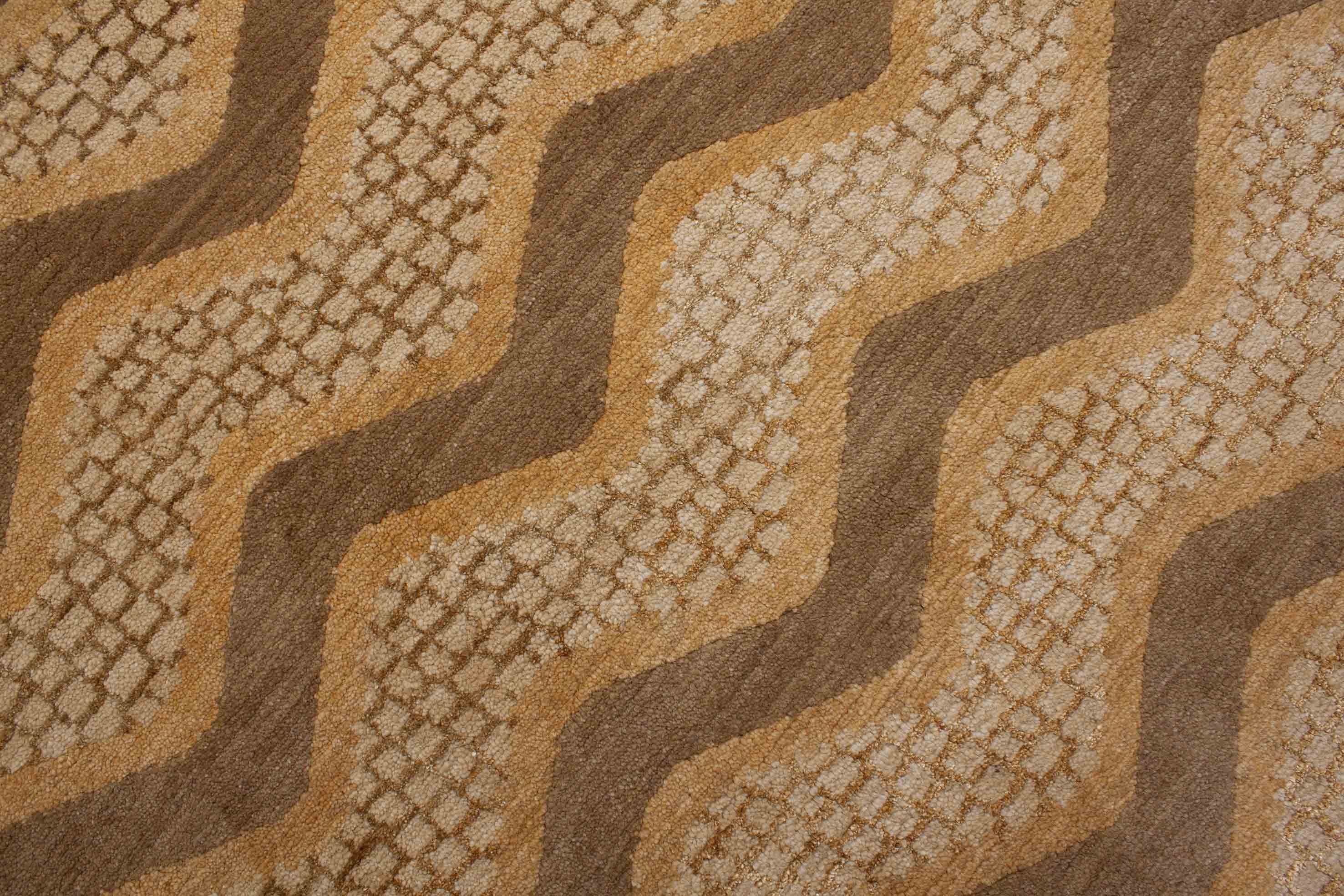Eine Fotoaufnahme eines Nepal Teppich Teppichs.