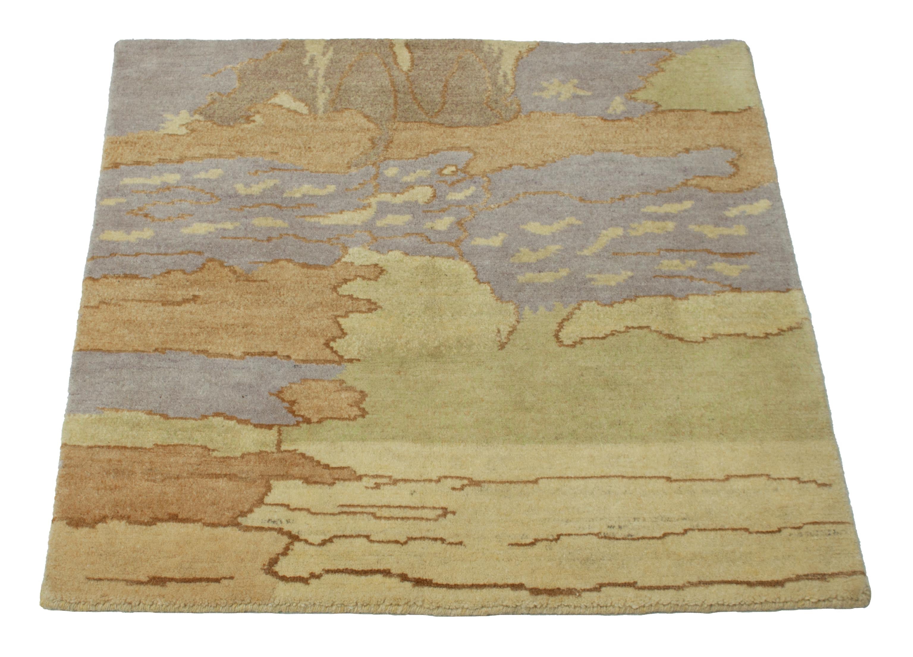 Nepal Teppich | 60 cm x 60 cm | Nr. 13021