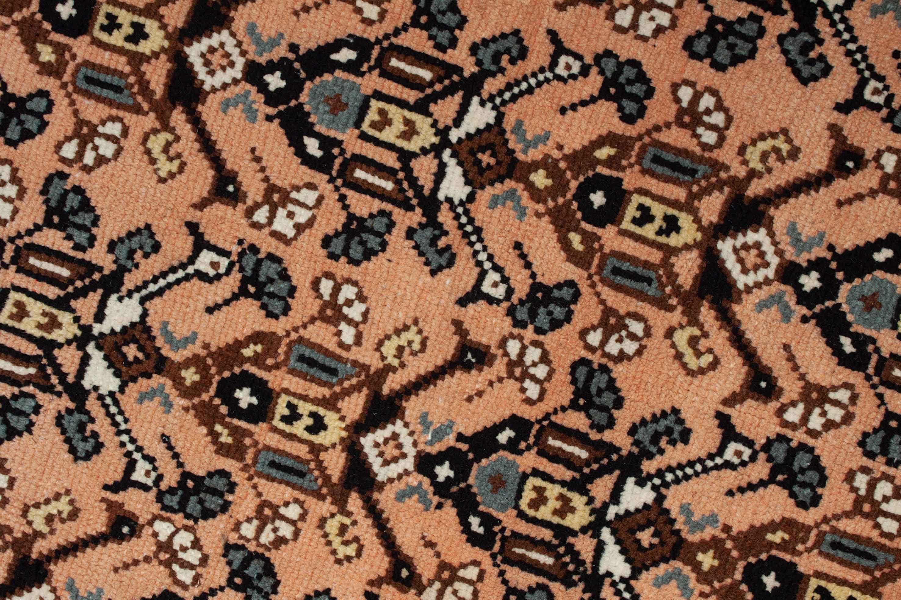 Eine Fotoaufnahme eines Marokkanischer Orientteppich Teppichs.