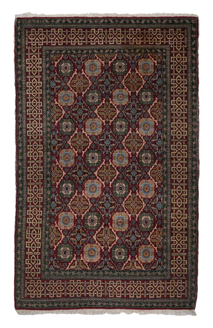 Alter Kaukasischer Teppich | 195 cm x 125 cm | Nr. 16445