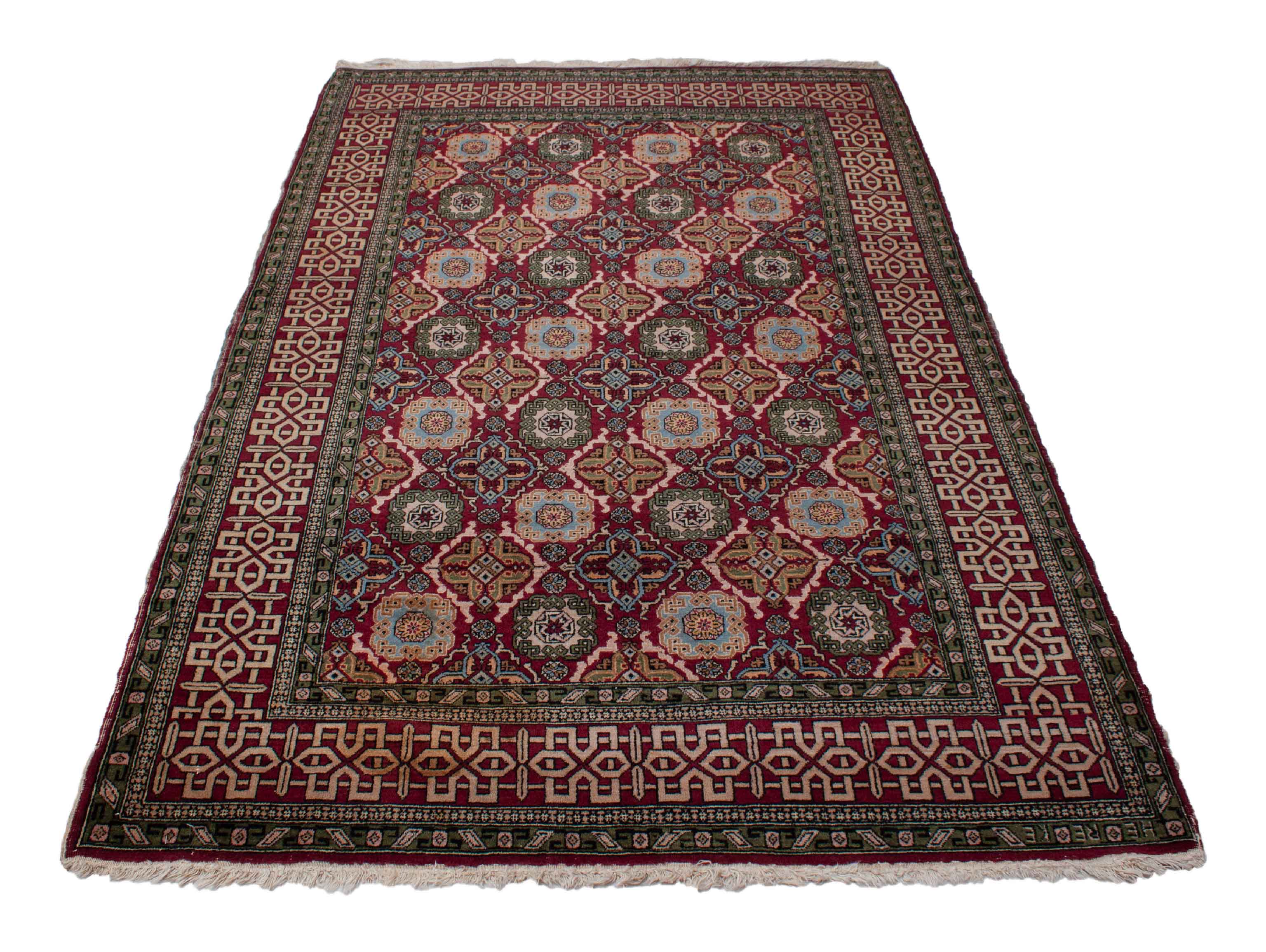 Alter Kaukasischer Teppich | 195 cm x 125 cm | Nr. 16445