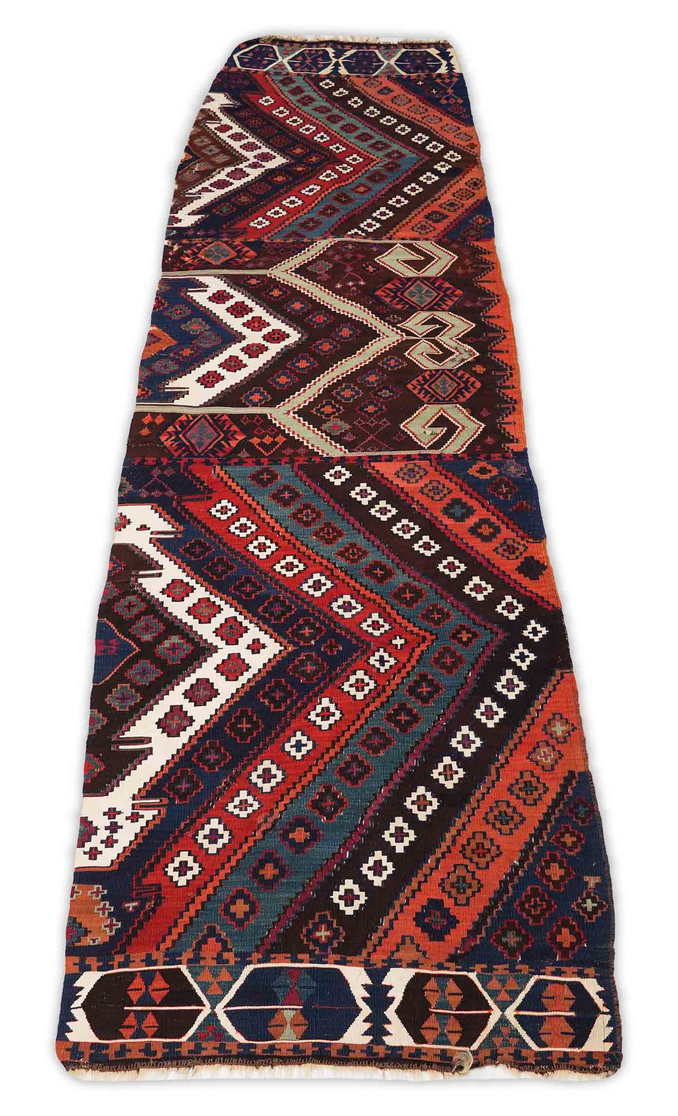 Alter Kelim | 350 cm x 91 cm | Nr. 17104