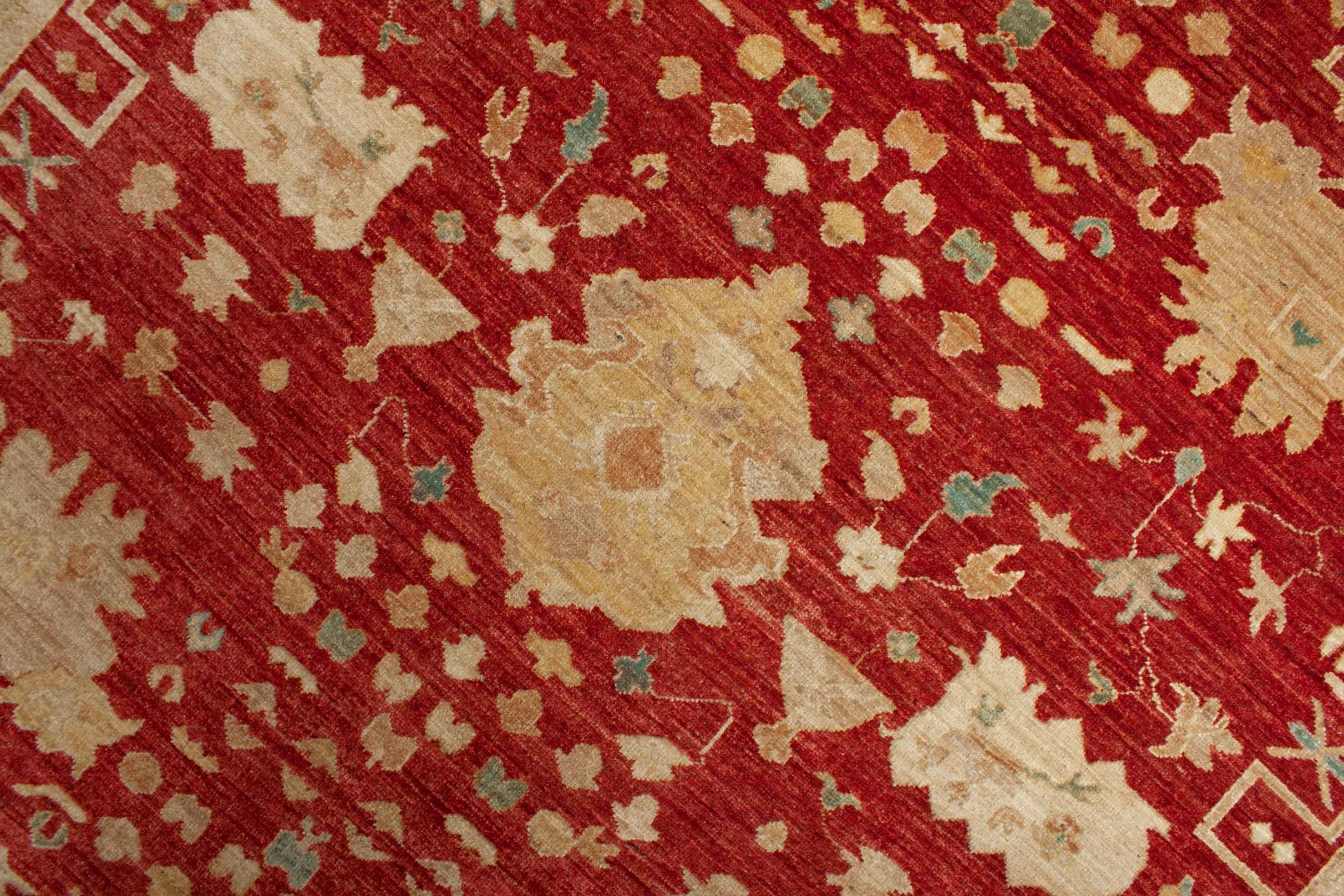 Eine Fotoaufnahme eines Farahan Teppichs.