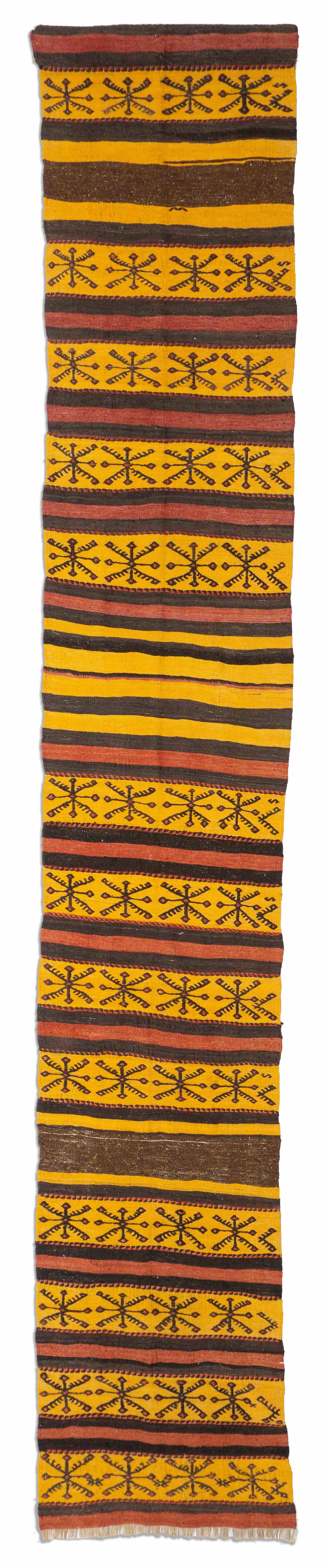 Alter Kelim | 464 cm x 65 cm | Nr. 18557