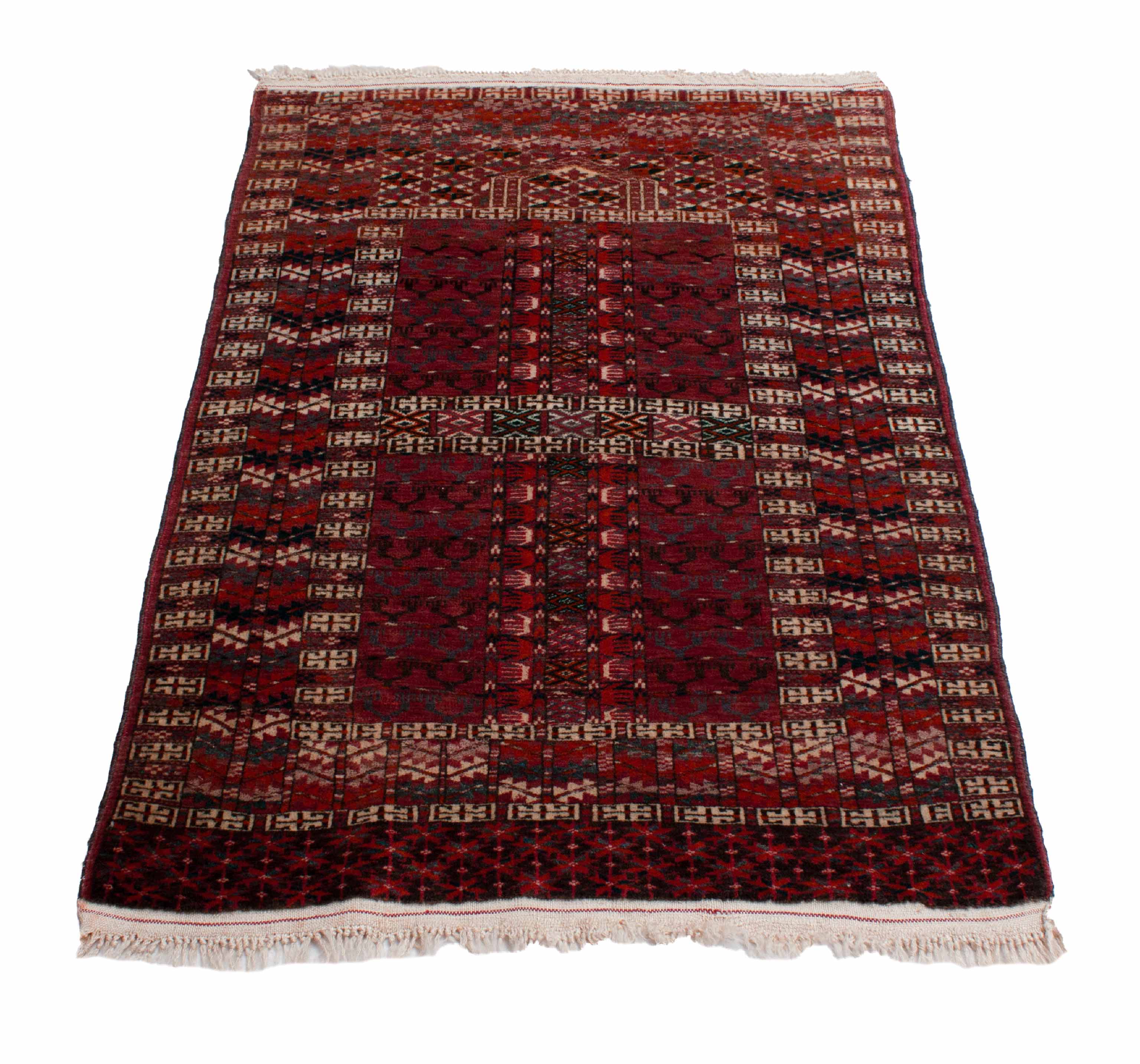 Alter Turkmenischer Teppich | 118 cm x 81 cm | Nr. 19513
