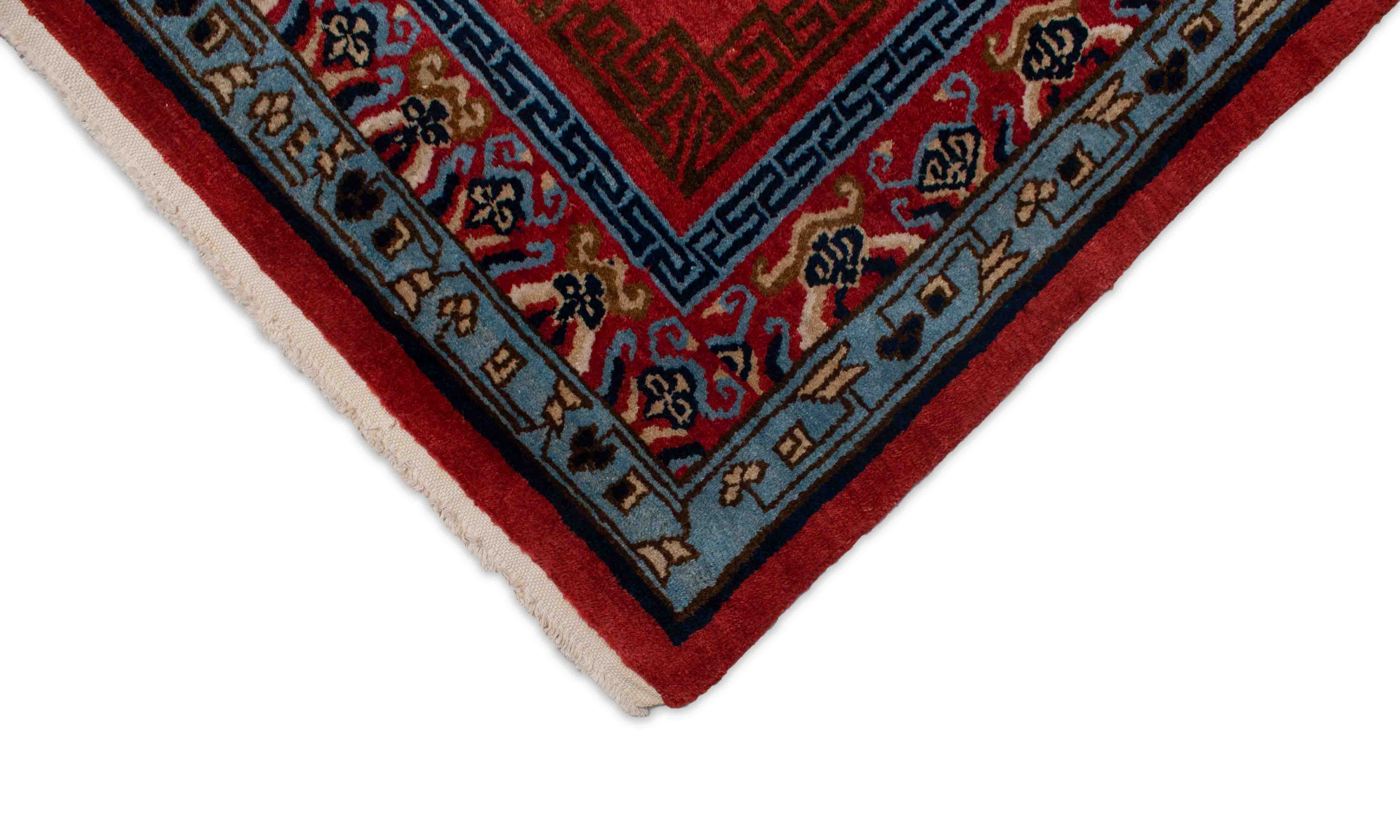 Tibeter Teppich | 189 cm x 120 cm | Nr. 20087