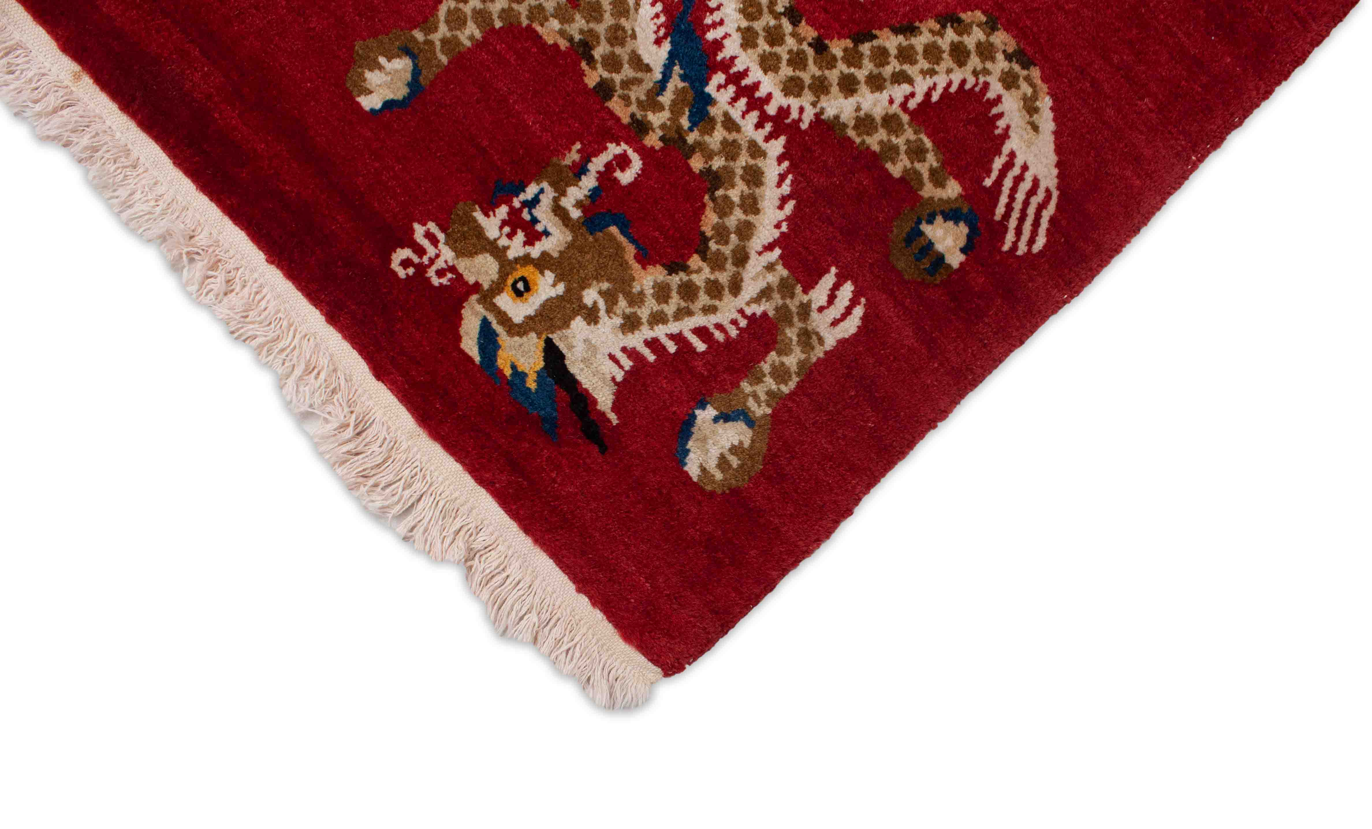 Tibeter Teppich | 120 cm x 71 cm | Nr. 20088