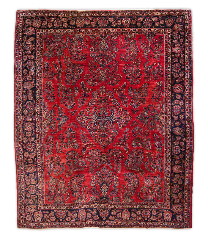Antiker US Re-Import Sarough Teppich | 340 cm x 280 cm | Nr. 20137