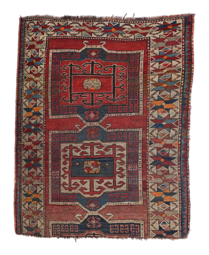 Alter Kazak | 170 cm x 140 cm | Nr. 20436