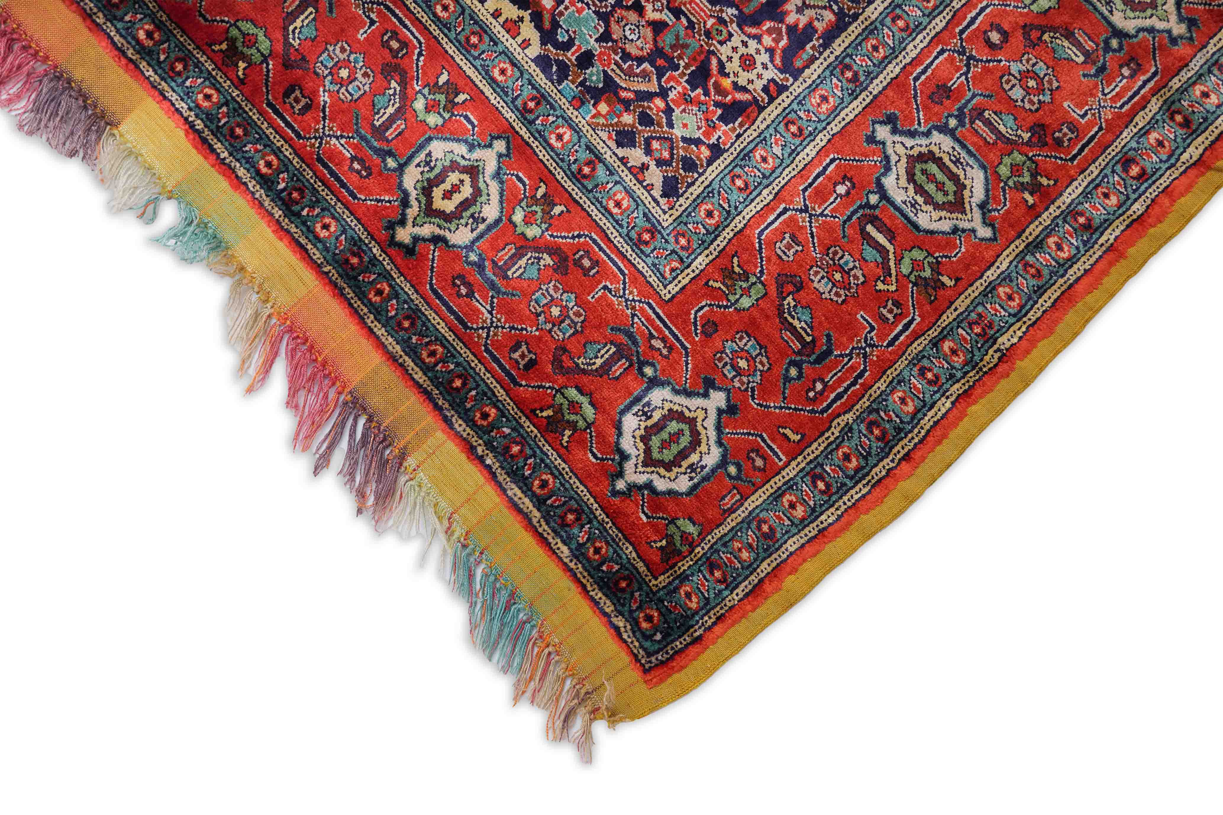 Turkmenischer Teppich aus reiner Seide | 182 cm x 125 cm | Nr. 20535