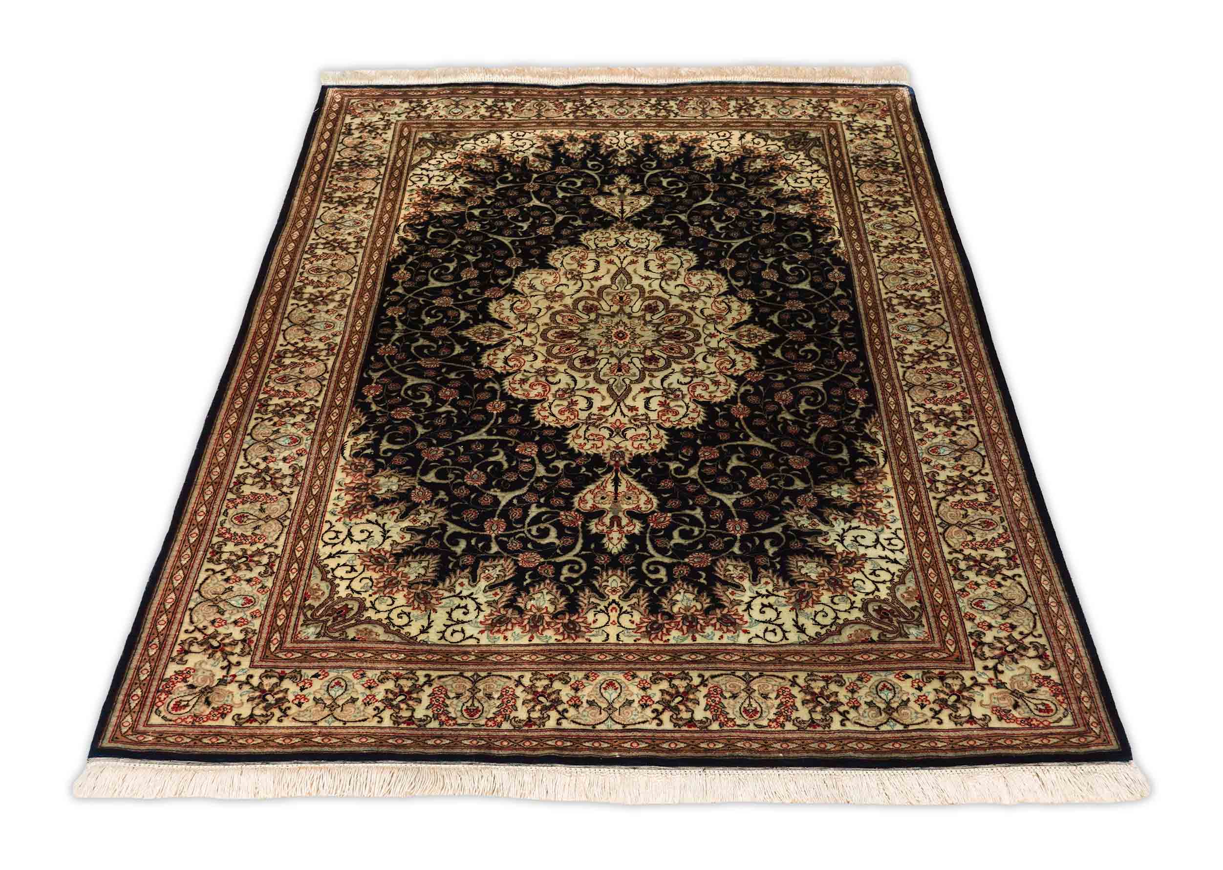 Ghom aus reiner Seide | 154 cm x 100 cm | Nr. 20690