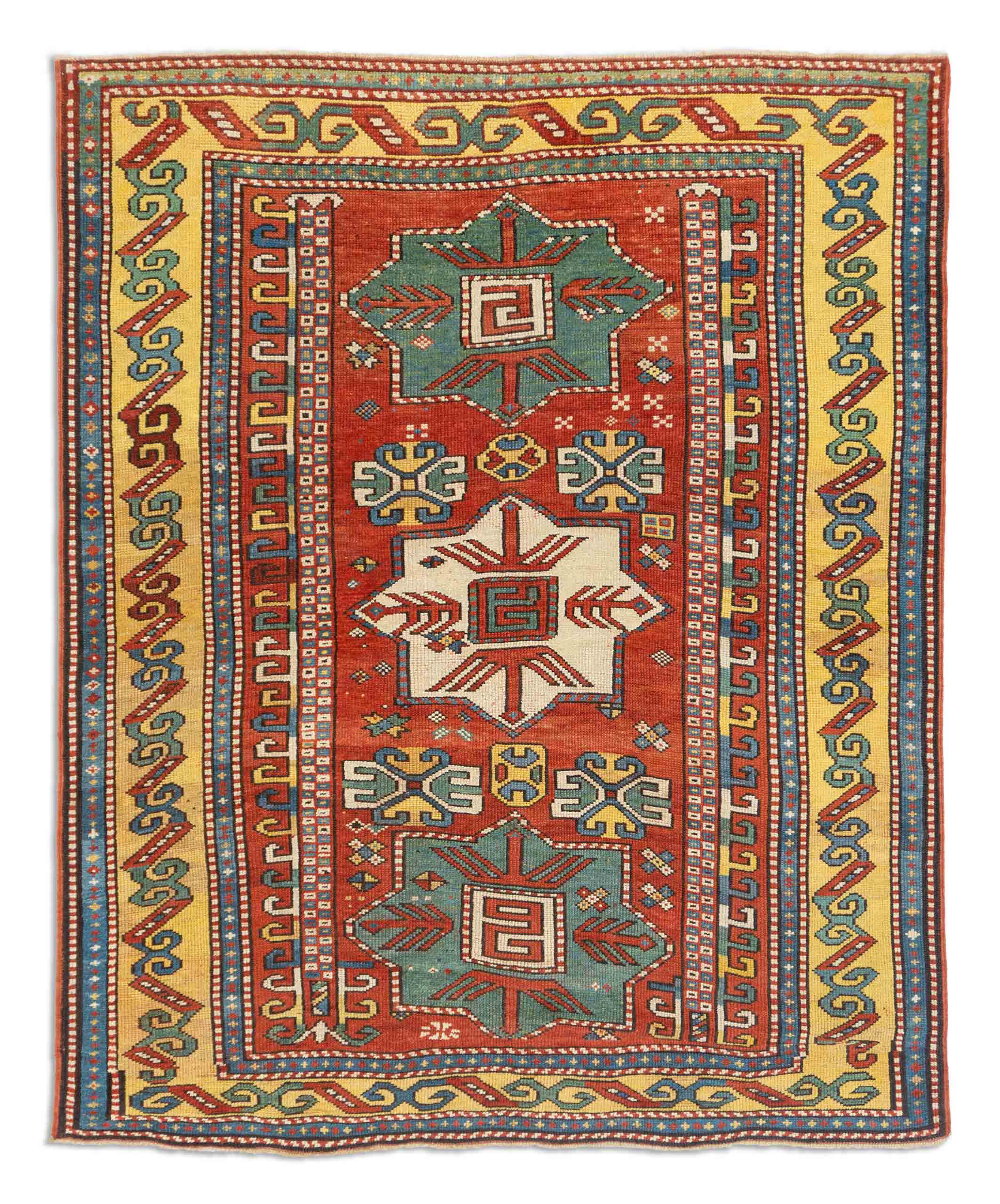 Antiker Kazak | 187 cm x 151 cm | Nr. 9004