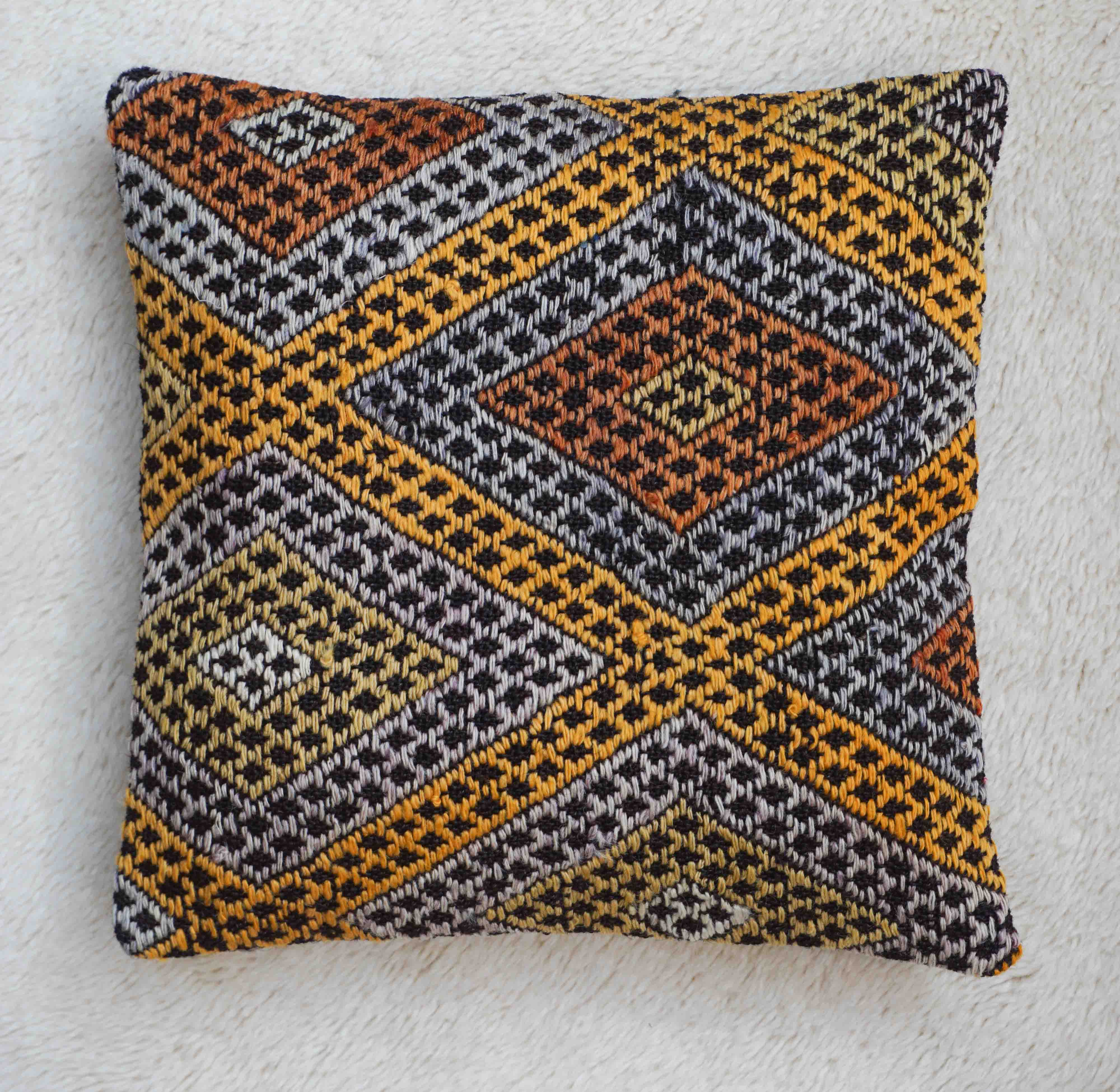 Kelim Kissen | 40 cm x 40 cm | Nr. K_6483