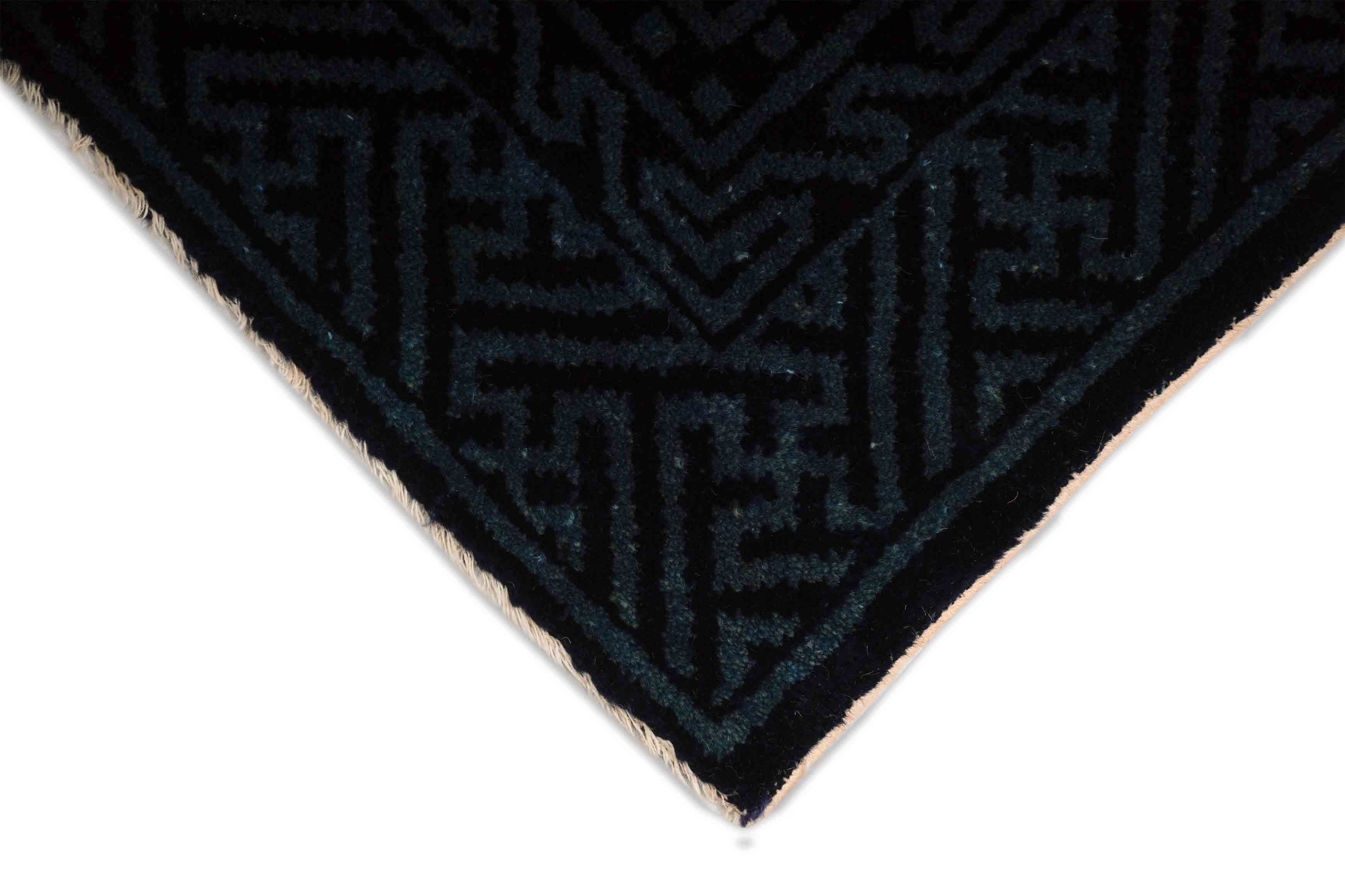 Antiker US Import China Teppich | 109 cm x 62 cm | Nr. Z-1221