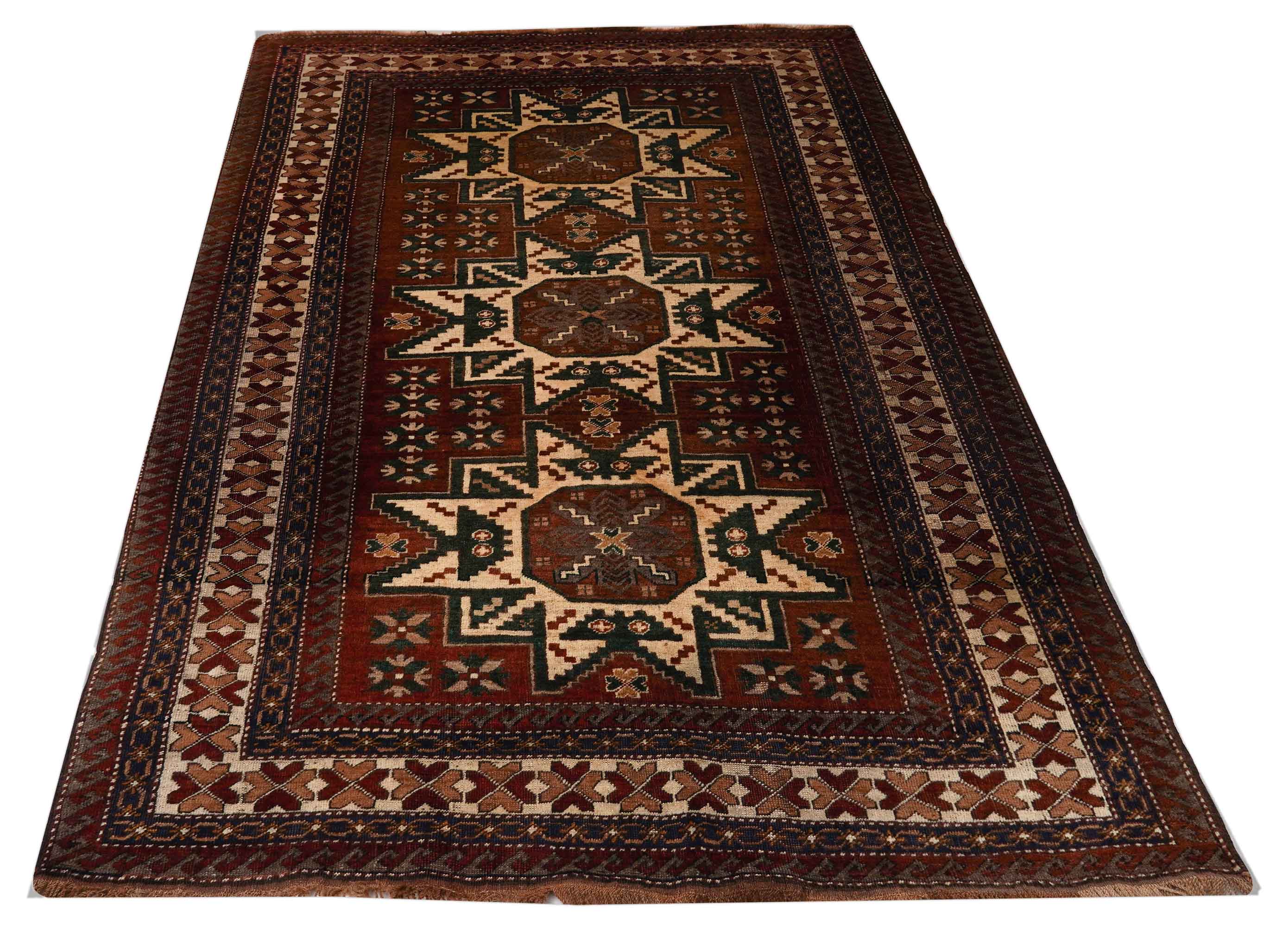 Alter Kazak | 224 cm x 152 cm | Nr. Z-2530